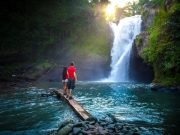 Bali Hidden Canyon Waterfall and Temples Small Group Tour